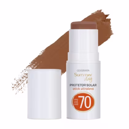 Imagem do produto Protetor Solar Stick Ultraleve FPS 70 Cor Pele Negra Fácil Aplicação Seca Rápido Summer Day Odorata REF 4718