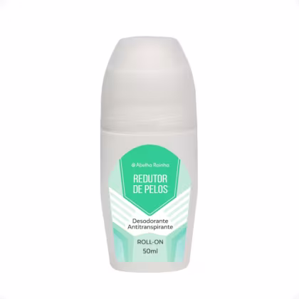 Desodorante Roll-On Abelha Rainha Redutor de Pelos Antitranspirante, 50ml.