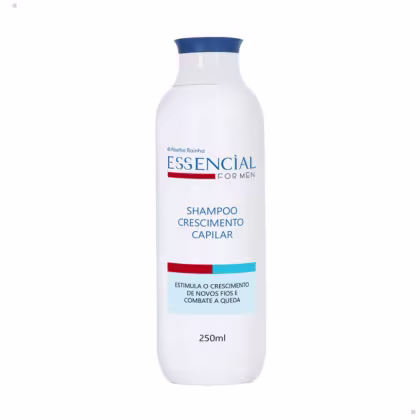 Imagem do produto Shampoo de Crescimento Capilar 250ml Essencial For Men Abelha Rainha REF 7645