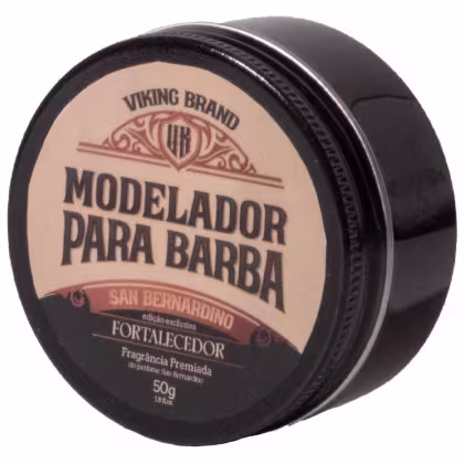 Imagem do produto Modelador Para Barba San Bernardino Fortalecedor Route 66 50g Viking