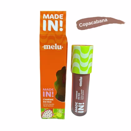 Imagem do produto Batom Líquido Charme do Rio Made IN! - Melu by Ruby Rose - Copacabana