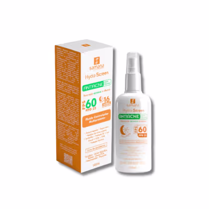 Imagem do produto Samana Hydra Screen Filtro Solar Antiacne FPS 60 140ml