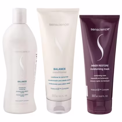 Imagem do produto SENSCIENCE Balance Kit Shampoo Condicionador e Inner Restore 200ml