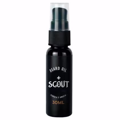 Imagem do produto Óleo de Barba Beard Oil 30g Scout - Hidrata e Amacia