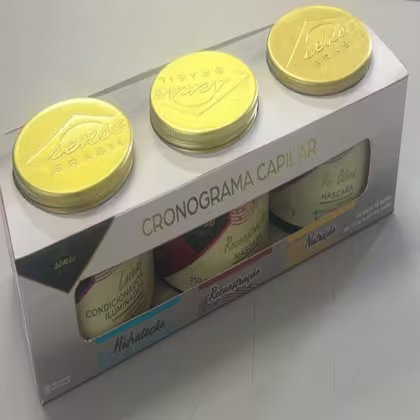 Imagem do produto Kit Box Sense Brasil Cronograma Capilar 250g