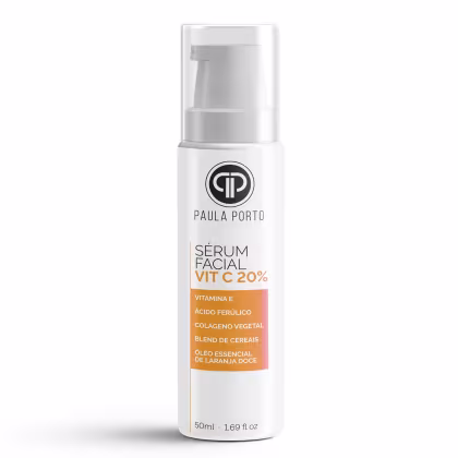 Imagem do produto Sérum Vitamina C 20% Clareador Antirrugas Hidratação Vegano