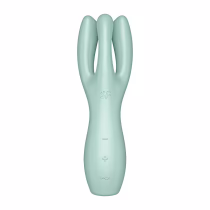 Imagem do produto Satisfyer Threesome 3 Verde - Vibrador e estimulador de clitoris