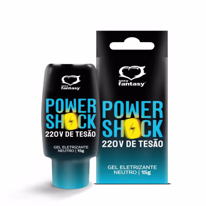 Imagem do produto Gel Power Shock Eletrizante 220V De Tesão 15g - Sexy Fantasy