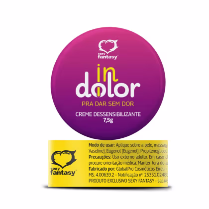 Imagem do produto Pomada Dessensibilizante InDolor 7,5g Sexy Fantasy