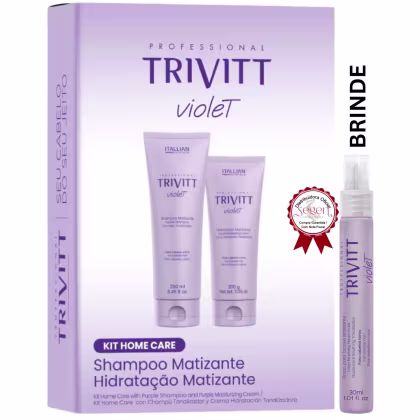 Imagem do produto Kit Home Care Matizante Trivitt Violet 2 Produtos