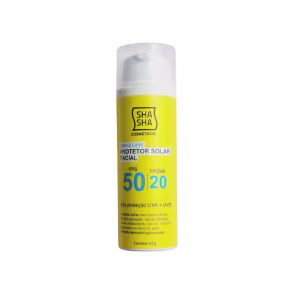 Imagem do produto Protetor Solar Facial FPS 50 SHA SHA Cosméticos 45g