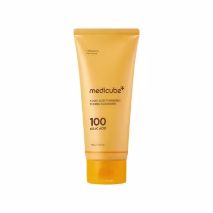 Imagem do produto Sabonete Limpeza Facial Kojic Acid Turmeric Toning Cleanser Medicube - 120g