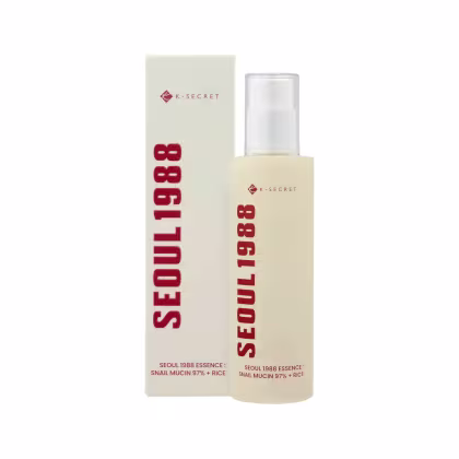 Imagem do produto K-Secret Seoul 1988 - Essence Snail Mucin 97% Rice 100ml