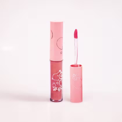 Lip Gloss Cia. Beauty Snoopy Ticiane Pinheiro Mousse de Morango 4ml