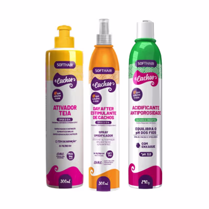 Imagem do produto Kit Cacho Definido Day After + Ativador Teia + Acidificante
