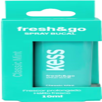 Imagem do produto Spray Bucal Kess Fresh&Go Classic Mint - Kess