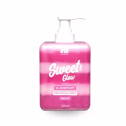 Imagem do produto Sweet Glow Intt Cosméticos - Gel Hidratante Virilha e Corpo Hidratação Irresistível com Aroma de Chiclete 320ml