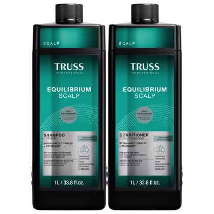 Imagem do produto Kit TRUSS Equilibrium Scalp Salon Care (2 Produtos) SH E COND 1L CADA