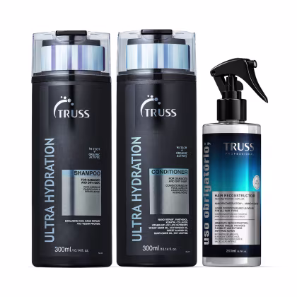 Imagem do produto Combo Hydration Obrigatório: Shampoo Ultra Hydration 300ml + Condicionador Ultra Hydration 300ml + Spray Uso Obrigatório; 260ml