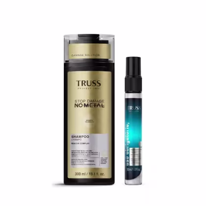 Imagem do produto Combo Shampoo No Metal 300ml + Spray Uso Obrigatório Travel Size 30ml