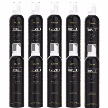 Imagem do produto KIT 10 MOUSSE TRIVITT STYLE 300ML
