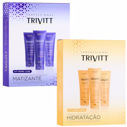 Imagem do produto KIT HOME CARE HIDRATAÇÃO INTENSIVA E KIT HIDRATAÇÃO MATIZANTE