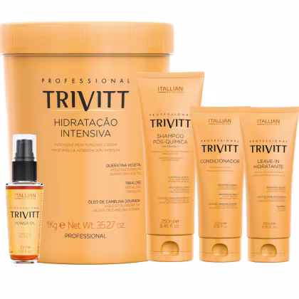 Imagem do produto KIT HOME CARE LEAVE-IN HIDRATAÇÃO INTENSIVA E POWER OIL