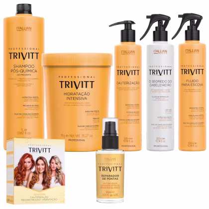 Imagem do produto KIT PROFISSIONAL TRIVITT FLUIDO 300 ML REPARADOR 30 ML