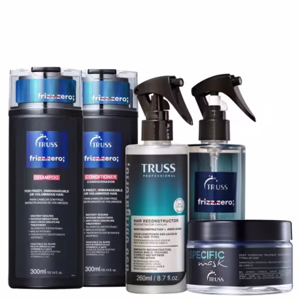 Imagem do produto TRUSS Frizz Zero + Uso Obrigatório + Specific Mask (5 Produtos)