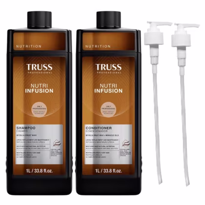 Imagem do produto Kit Truss Nutri Infusion - Shampoo 1L + Condicionador 1L + Válvula Pump