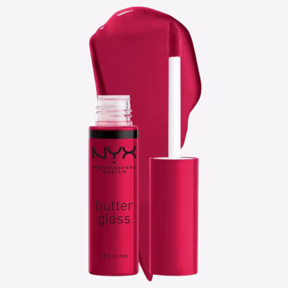 Imagem do produto NYX Gloss Labial Butter Gloss - Brilho Intenso Não Pegajoso - Red Velvet