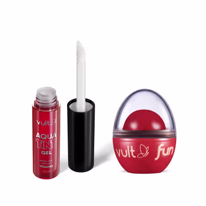 Imagem do produto Kit Vult Fun Cereja Coradinha + Aquatint Gel Red (2 Produtos)