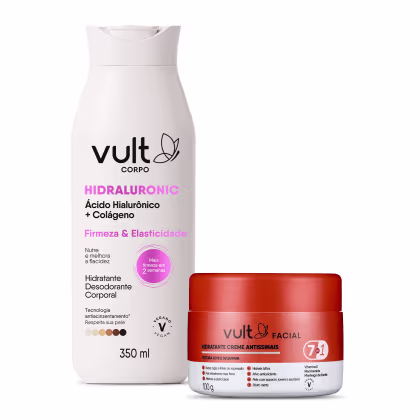 Imagem do produto Kit Vult Hidraluronic Firmeza & Elasticidade Antissinais 7 em 1 (2 Produtos)
