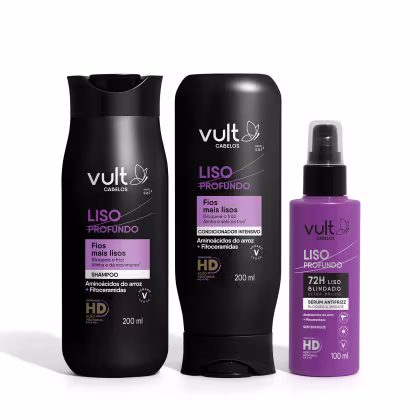 Imagem do produto Kit Vult Liso Profundo Home Care (3 Produtos)