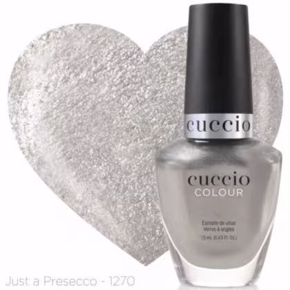 Esmalte Glitter Colour 1270 Just a Prosecco de Cuccio Brasil