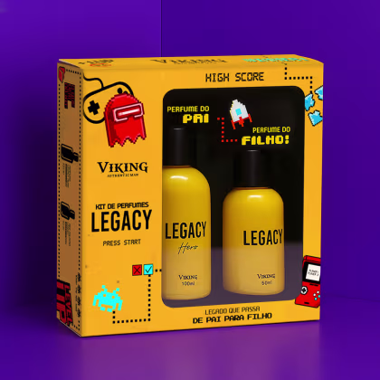 Imagem do produto Kit de Perfumes Pai e Filho - Legacy - Viking