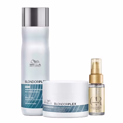 Imagem do produto Kit Wella Professionals BlondorPlex Intense Oil Trio (3 Produtos)