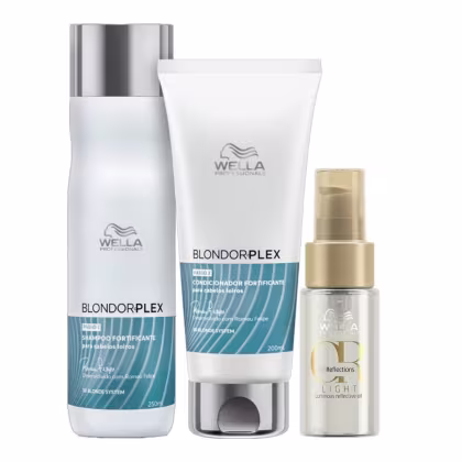 Imagem do produto Kit Wella Professionals BlondorPlex Light Loiros Intense (3 Produtos)