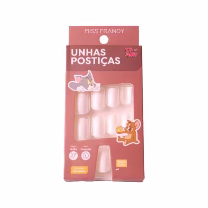 Imagem do produto Tom&Jerry - Unha postiça 24 unidades 0124