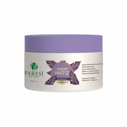 Máscara Capilar Matizadora Paresí Nature Super Matiz, 300g.