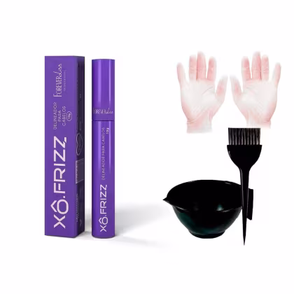 Imagem do produto Xô Frizz Reduz Frizz Forever Liss 10g +Cumbuca e Luvas