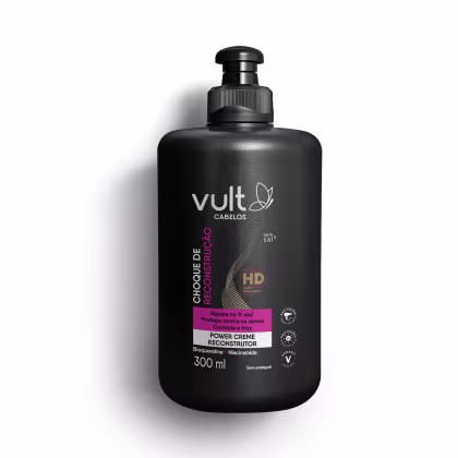 Imagem do produto Power Creme Reconstrutor Vult Cabelos Choque de Reconstrução 300ml