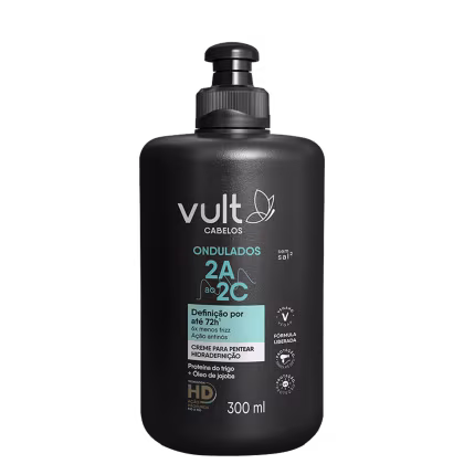 Imagem do produto Vult Cabelos Ondulados Hidradefinição - Creme para Pentear 300ml