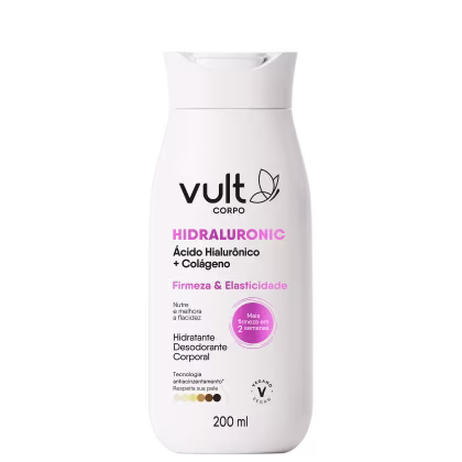 Imagem do produto Vult Corpo Hidraluronic Firmeza & Elasticidade - Hidratante Desodorante Corporal 200ml