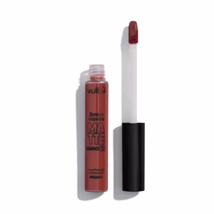 Imagem do produto Batom Líquido Matte Caramelo Nano HD Vult  5ml