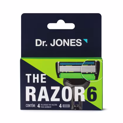 Imagem do produto Kit Recargas The Razor 6 (4 unidades)