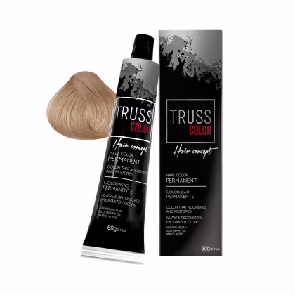 Imagem do produto Coloração Permanente Truss Color Louro Claro Dourado 8.3 60g