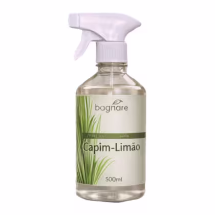 Imagem do produto Água Perfumada Aromatizador de Lençóis Roupas de Cama e Tecidos Capim Limão 500ml