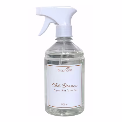 Imagem do produto Água Perfumada Aromatizador de Lençóis Roupas de Cama e Tecidos Chá Branco 500ml