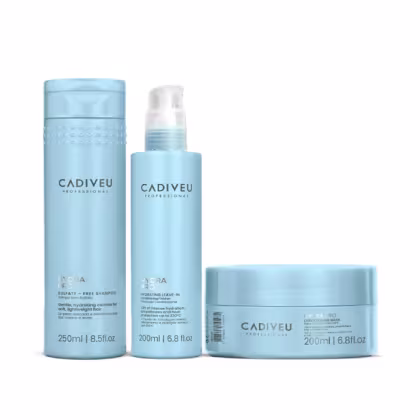 Imagem do produto Kit Cadiveu Hydra Pro - Shampoo 250ml + Máscara 200g + Leave-in 200ml